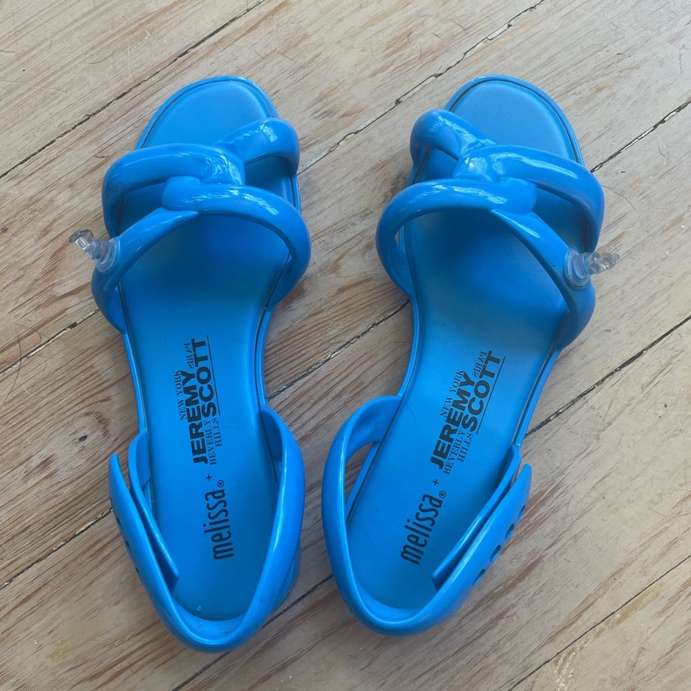 Jeremy Scott Melissa tube sandals
